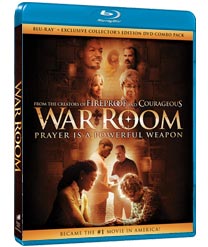 War Room Blu-ray, Collector’s Edition DVD, and Combo Pack